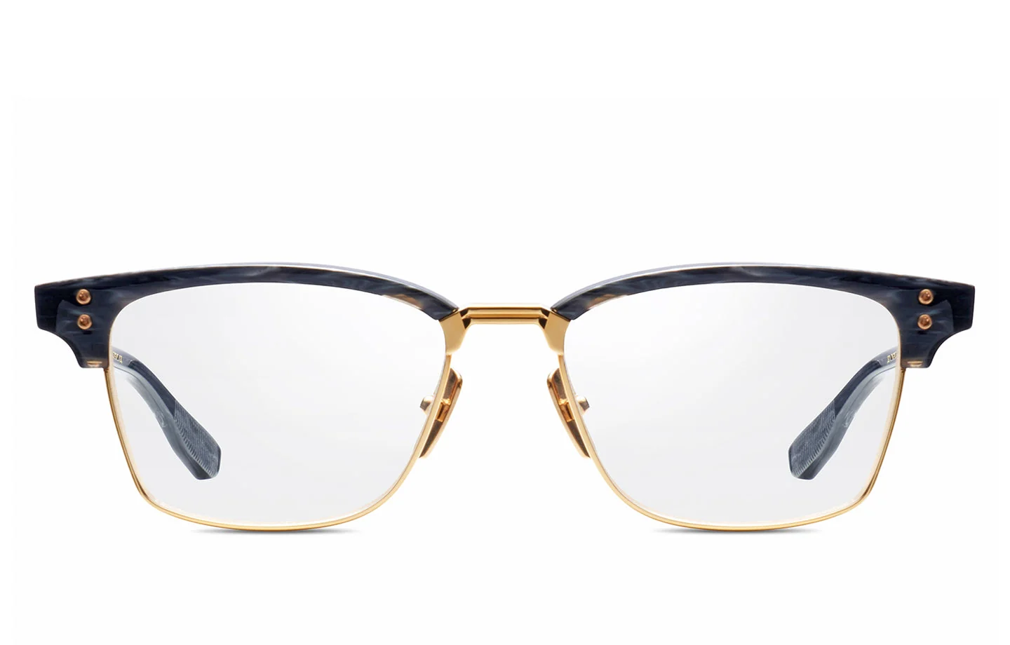 Dark Grey Swirl - Yellow Gold - Black Iron